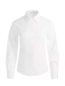 AMELIA BUTTON DOWN WITH LACE UP BACK