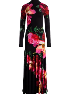 AUGUSTA OPEN BACK MAXI DRESS