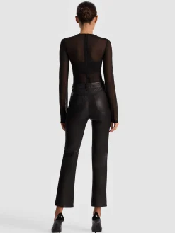 BANDEAU LONG SLEEVE BODYSUIT