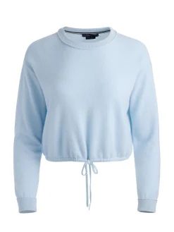 BERNETTA CROPPED CASHMERE PULLOVER