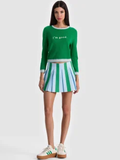 CAROLANN CASHMERE SHRUNKEN PULLOVER