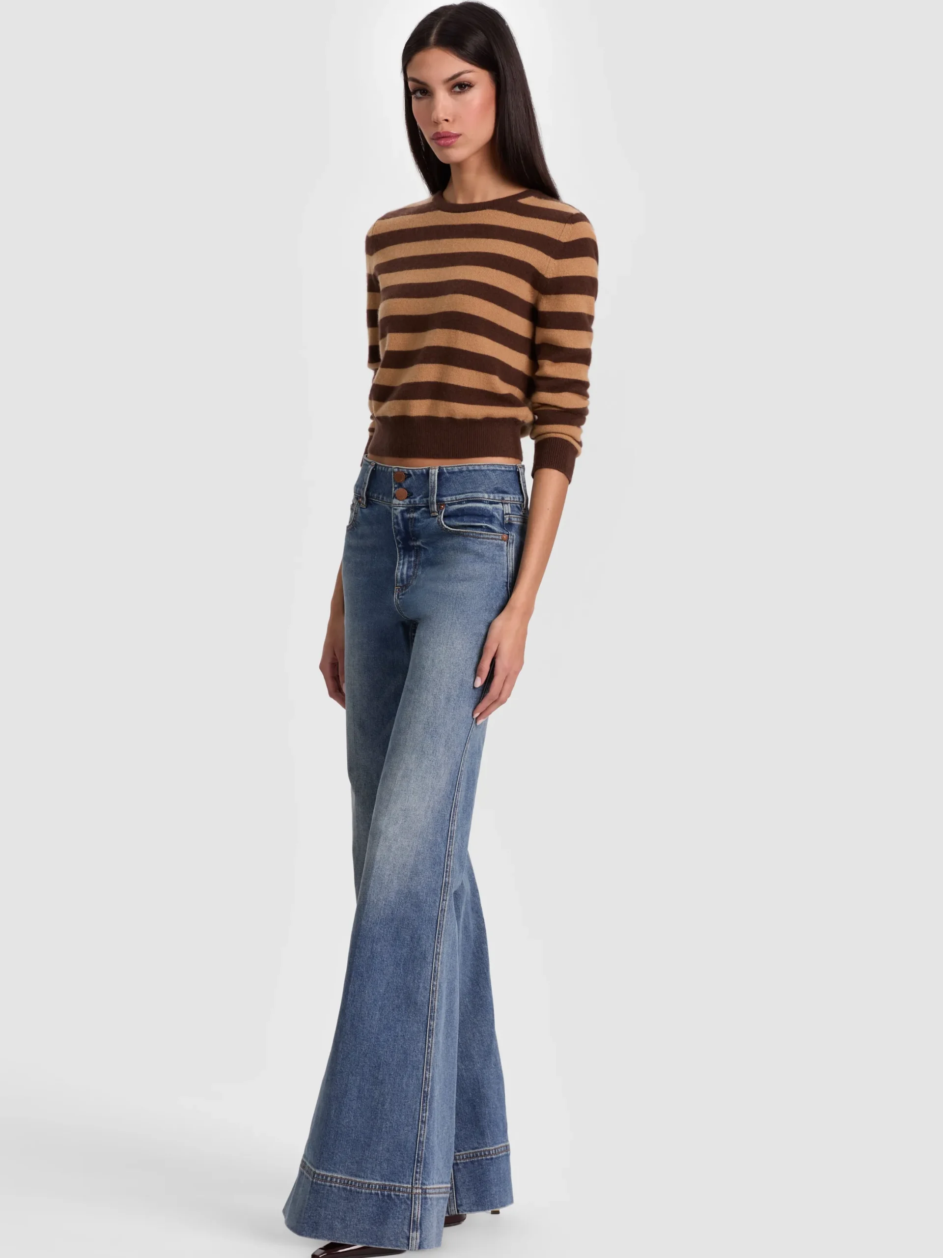 CAROLANN CASHMERE SHRUNKEN PULLOVER