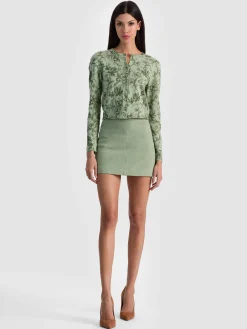 CARSON PRINTED CARDIGAN