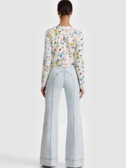 CARSON PRINTED CARDIGAN
