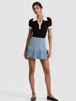 CARTER DENIM SKIRT