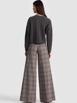 CECILIE CASHMERE CABLEKNIT PULLOVER