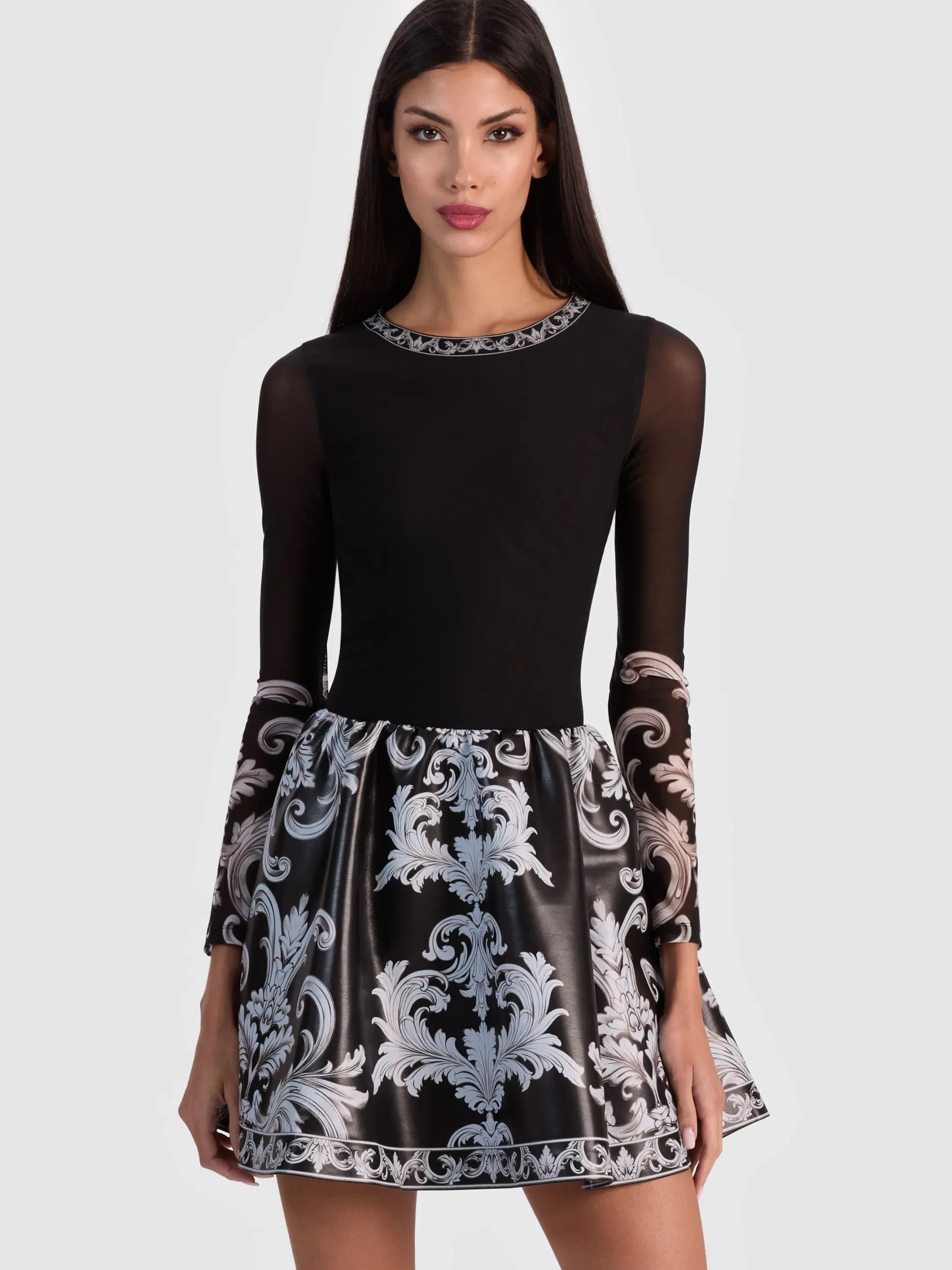CHARA VEGAN MINI DRESS