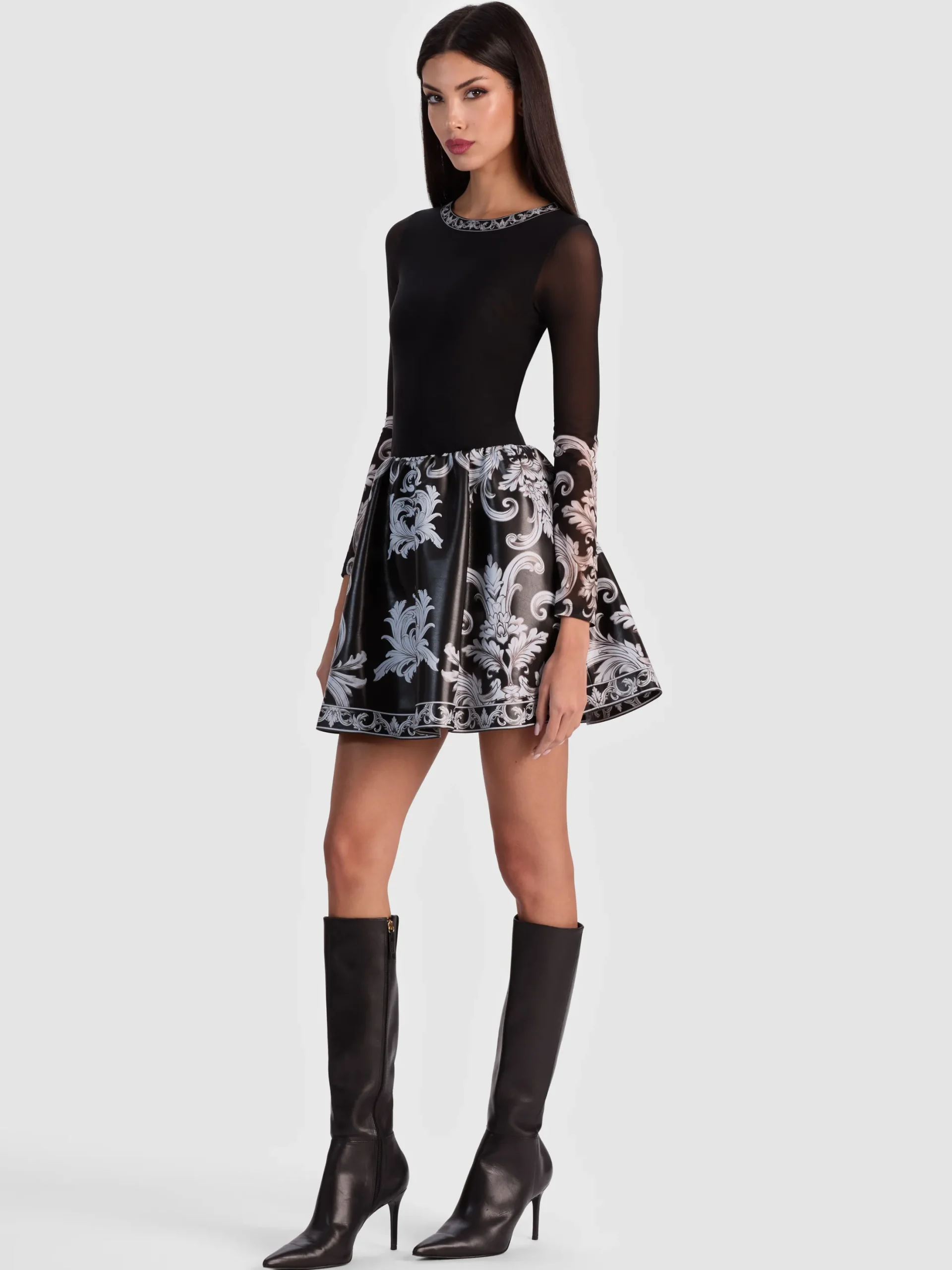 CHARA VEGAN MINI DRESS