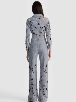 CHIC LASER-CUT JEAN