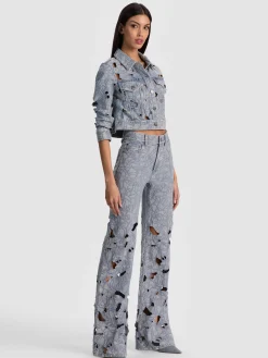 CHIC LASER-CUT JEAN