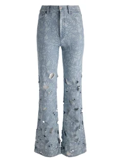 CHIC LASER-CUT JEAN