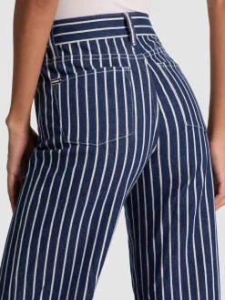 CHIC STRIPED JEAN
