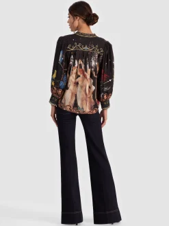 CORA BUTTON DOWN BLOUSE