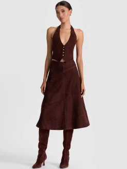CROSBY SUEDE VEST