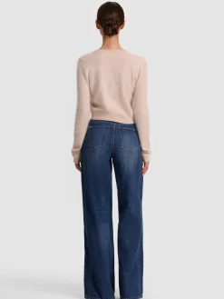 DOLLIE BRUSHED CASHMERE CARDIGAN