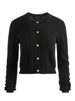 DOLLIE CASHMERE CABLEKNIT CARDIGAN