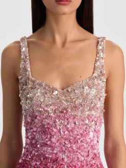 EVE EMBELLISHED MINI DRESS