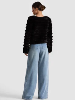 FAWN FAUX FUR JACKET