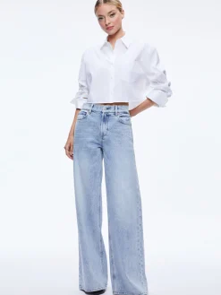 FINELY CROPPED BUTTON DOWN