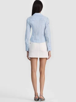 FREYA BUTTON DOWN TOP