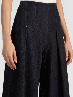 HENRY PLEATED DENIM PANT