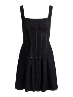 HOLLIS DENIM MINI DRESS
