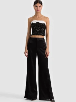 KATYA EMBELLISHED BOW TOP