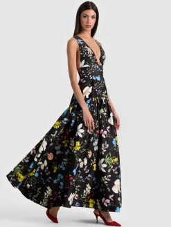 LILA STRUCTURED BALLGOWN