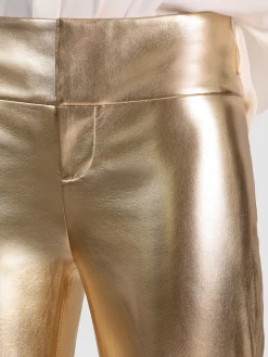 OLIVIA VEGAN BOOTCUT PANT