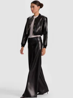OLIVIA VEGAN WIDE LEG PANT