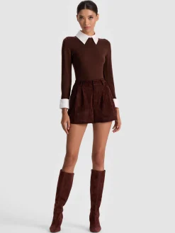 PORLA COLLARED SWEATER