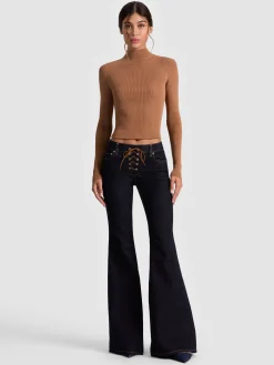 ROBERTA RIBBED TURTLENECK