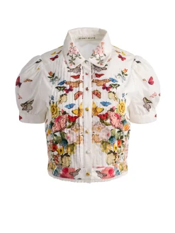 ROSIE CROPPED BUTTON DOWN