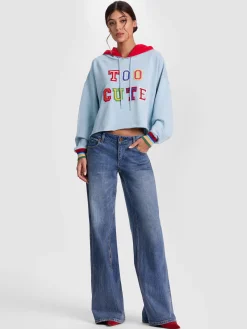 SUNNY CROPPED HOODIE