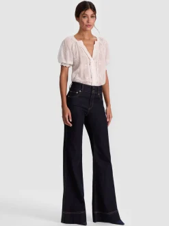 THALIA BUTTON DOWN BLOUSE