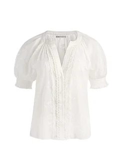 THALIA BUTTON DOWN BLOUSE