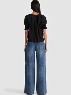 THALIA BUTTON DOWN BLOUSE