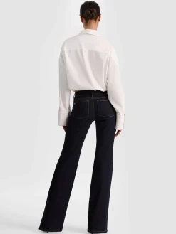 TOBIE CINCHED BUTTON DOWN