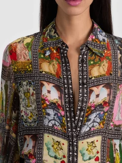 WAN SILK BLOUSE